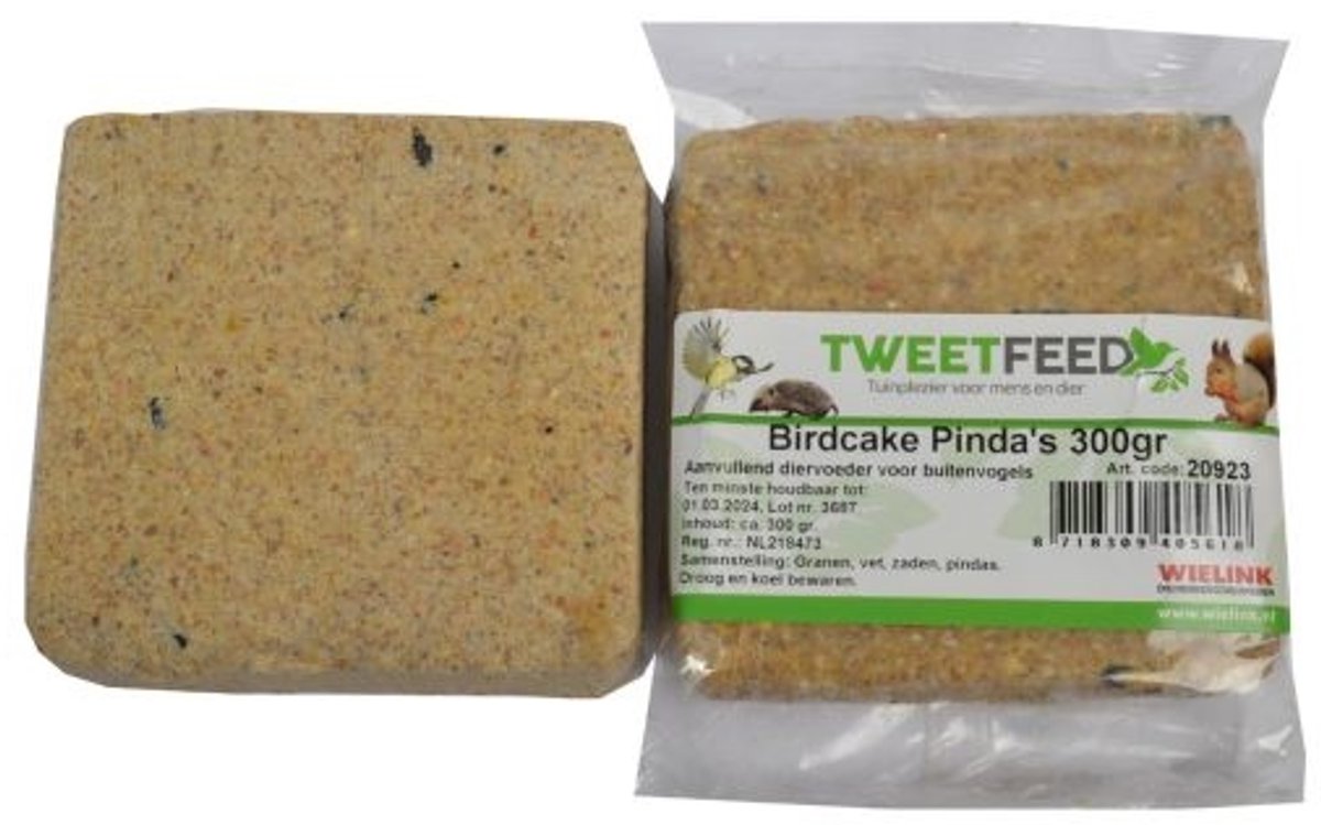Tweetfeed Birdcake Pinda’s Per Stuk