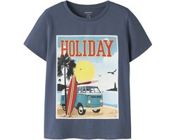 NAME IT - NKMFIVIL SS TOP BOX - Jongens - T-shirts