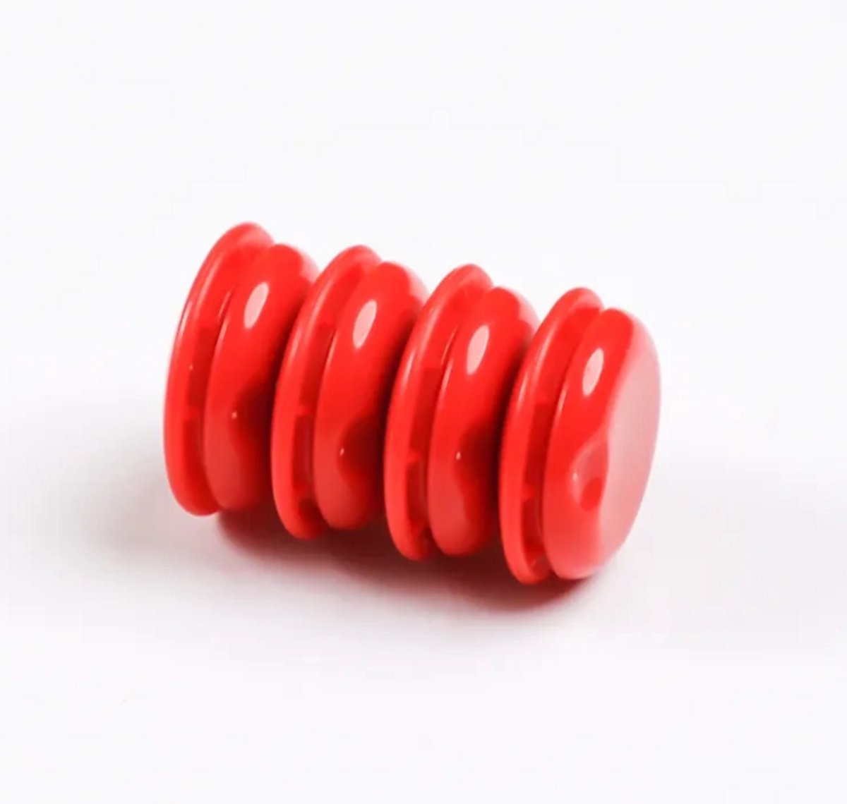 Rieba® Set Hardloopmagneten - Magneten Startnummer - Bevestiging Startnummer Zonder Spelden - Hardlopen - Rennen - Running - 4 Paar (8 magneten) - Rood