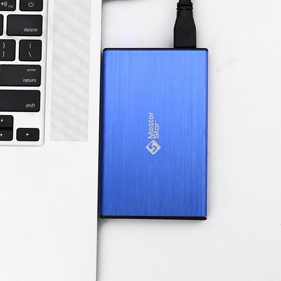 Externe Draagbare Harde Schijf 120GB USB 3.0 Compact Snel Back-up Opslag Blauw van Merkloos — afbeelding 3