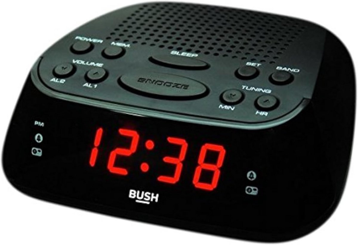 Digitale Wekker Radio met Groot Display voor Slaapkamer