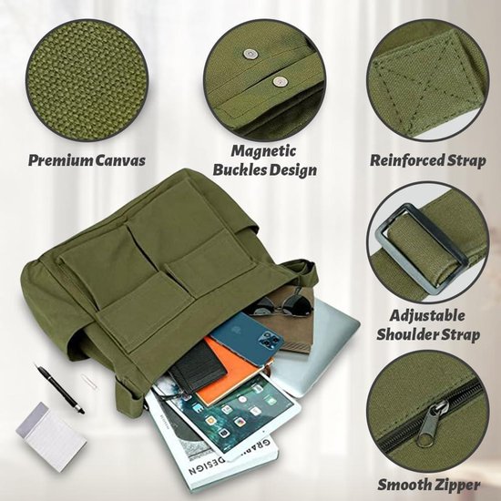 Crossbody Tassen van nylon voor dames