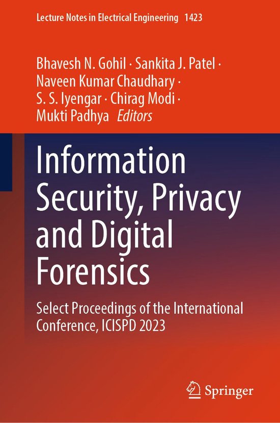 Springer Nature Proceedings Computer Science - Information S ... - cover