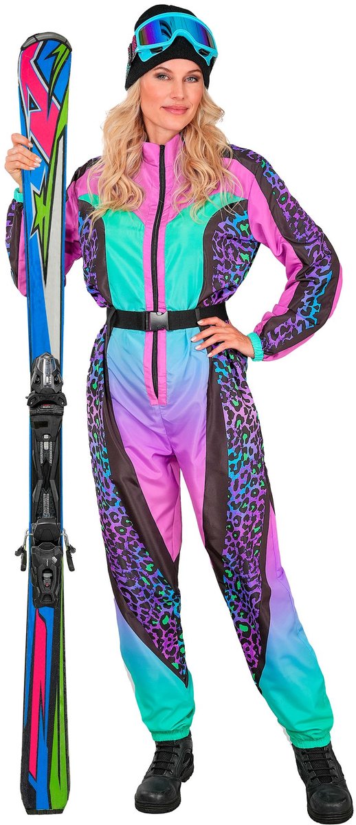 Fout ski pak snowboarder luipaard multi dames