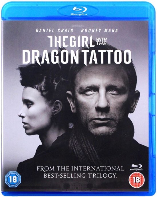 Blu-ray hoes met Daniel Craig en Rooney Mara van The Girl With The Dragon Tattoo.