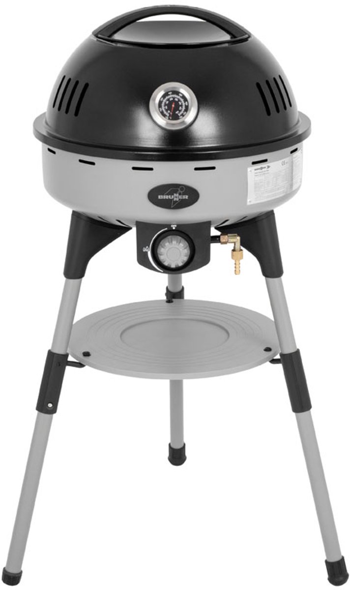Brunner Devil BBQruiser HT Roundgrid 30 - draagbare gasbarbecue 30mbar van Merkloos — afbeelding 5
