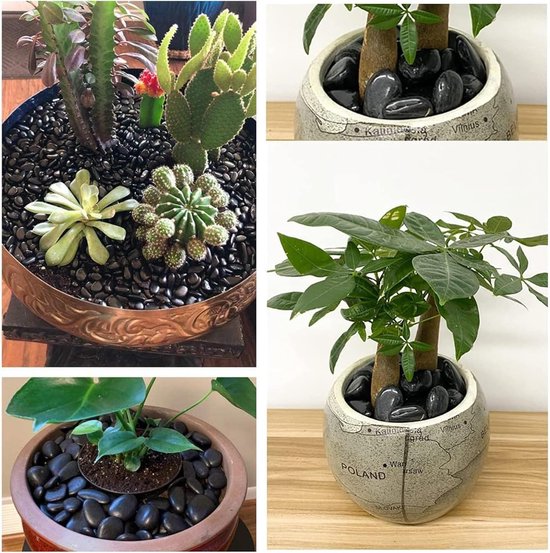 Belle Vous Decoratieve Kiezelstenen – 3,6 Kg Natuurlijke Bruine Steentjes – 2 Tot 4 Cm – Ideaal Voor Vazen, Plantenpotten, Aquariums, Tuinpaden En Tafeldecoratie – Eco-vriendelijk