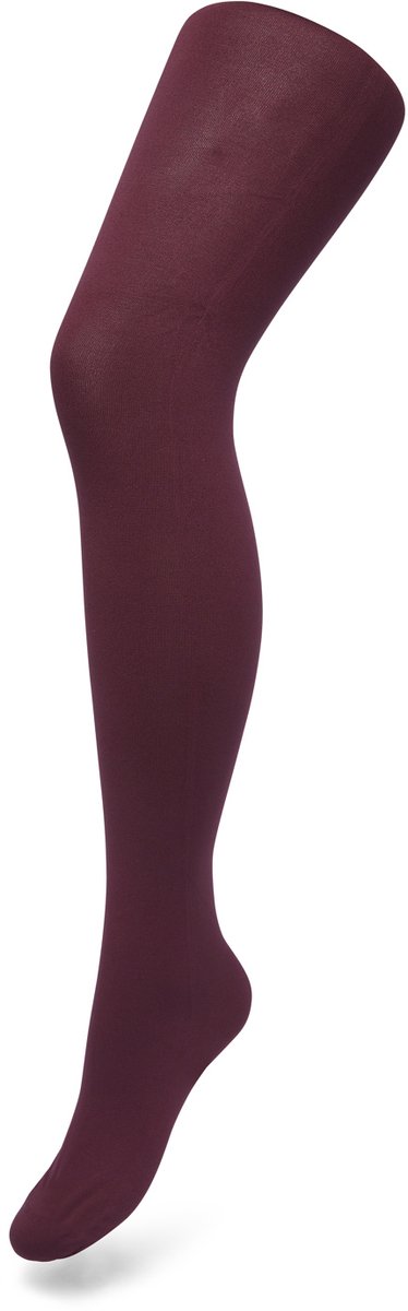 Bonnie Doon Opaque Comfort Panty 70 Denier Donker Rood Dames maat 38/40 M - Extra brede Comfort Boord - Tekent Niet - Kleedt Mooi af - Mat Effect - Gladde Naden - Maximaal Draagcomfort - Donkerrood - Bordeaux - Wine - BN161912.396