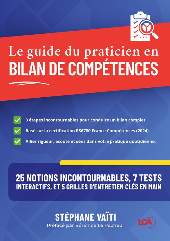 Le guide du praticien en bilan de compétences - cover