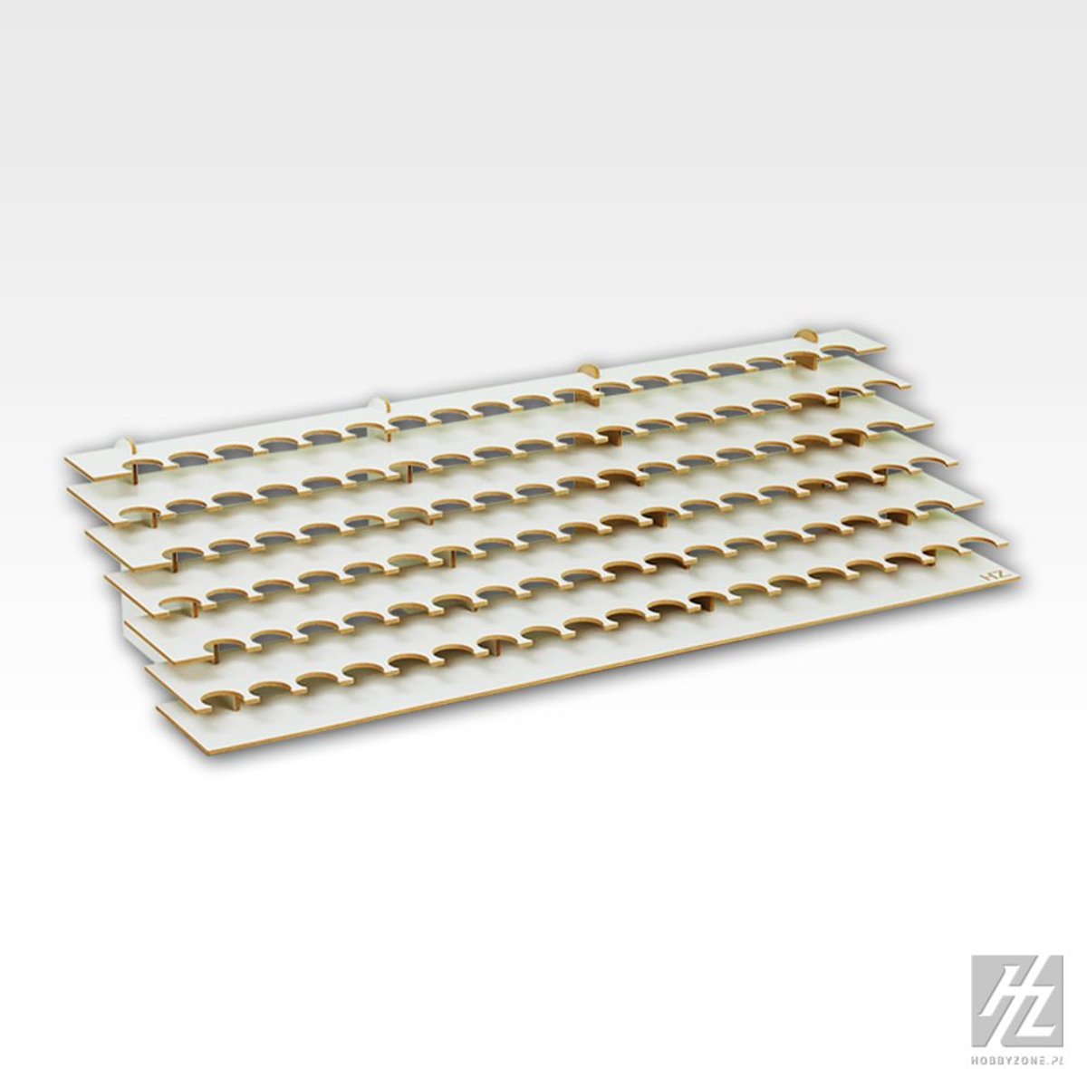 HobbyZone S2S Verfrek – 26 mm – 111 Verfpotjes – Modelbouw Verf Organizer