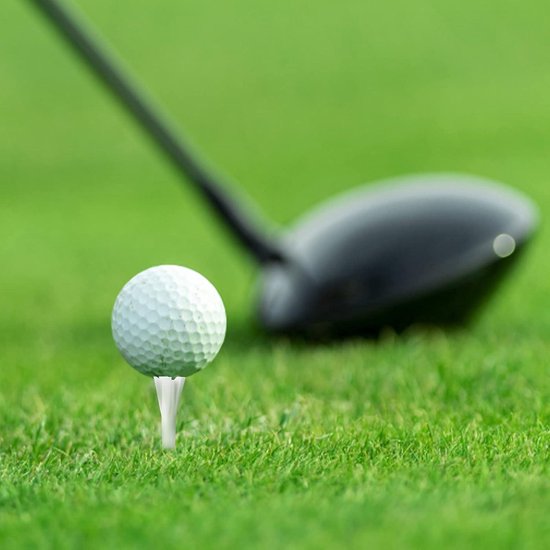 50 Stuks Korte Golf Tees - 38mm Kunststof Golfaccessoires voor Training en Oefeningen van Merkloos — afbeelding 2