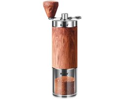 Handmatige koffiemachines 304 Rvs Inklapbare Espresso Molen Met Kegelvormige Maalstenen Voor French Press Moka Pot En Filterkoffie Verstelbare Fijngesteldheid