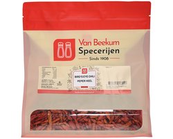 Van Beekum Specerijen - Bird's Eye Chili Peper Heel - 300 Gram (hersluitbare stazak)