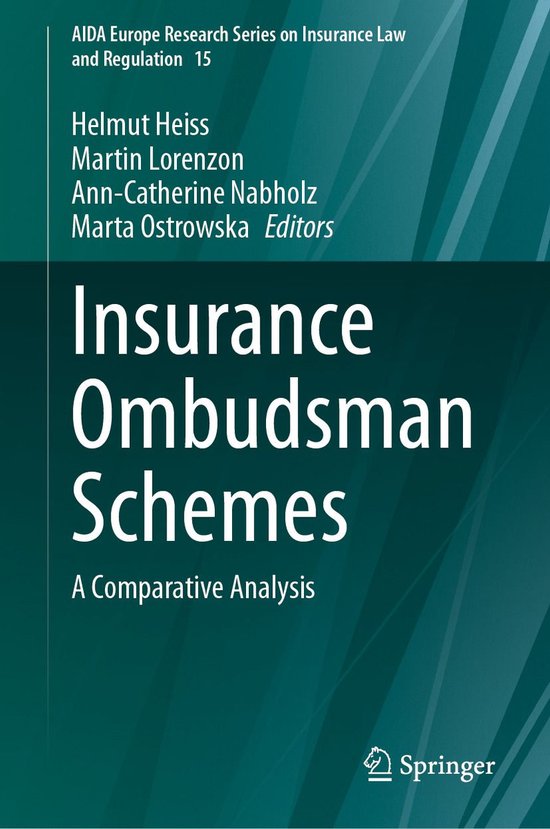 Law and Criminology (R0) - Insurance Ombudsman Schemes - cover