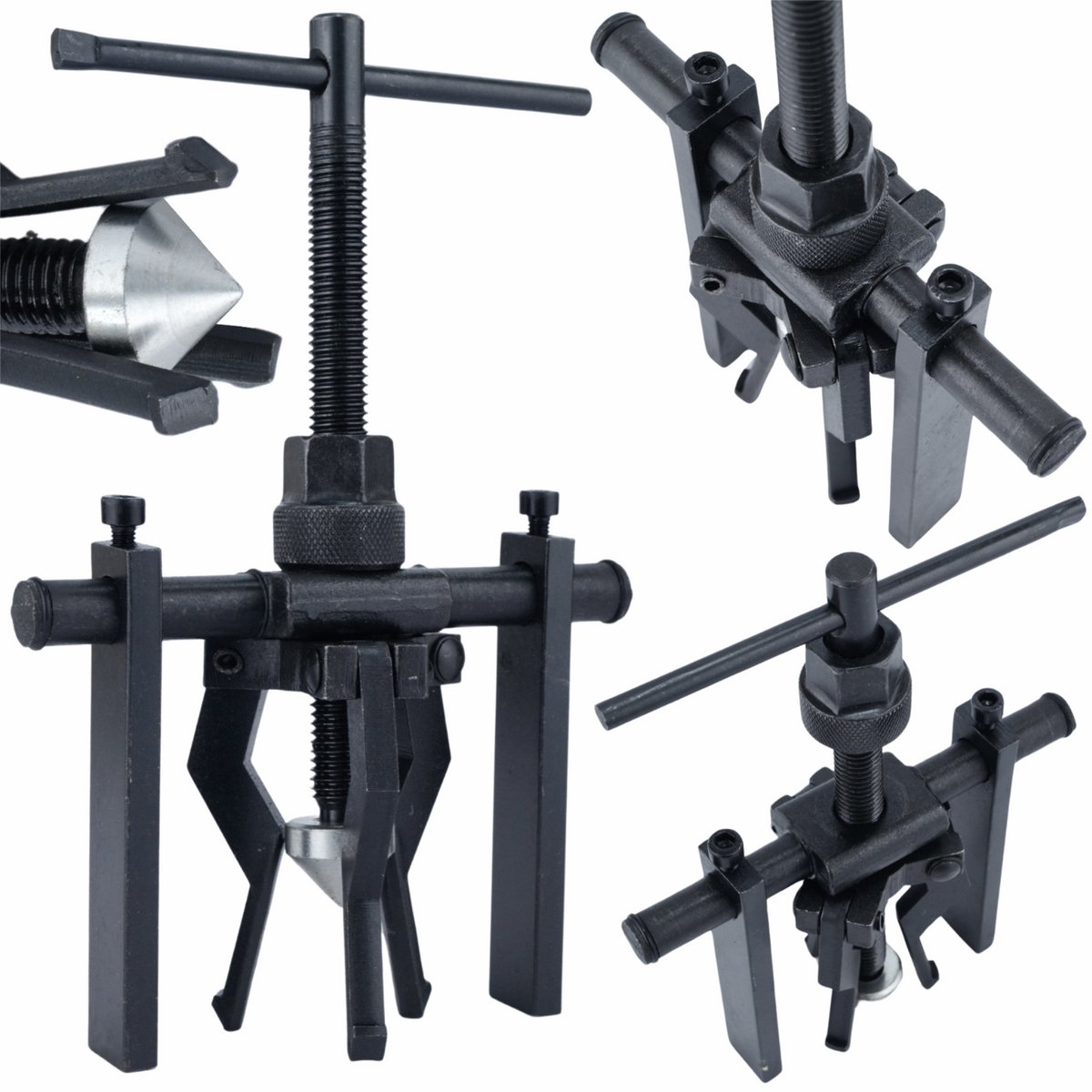 Binnenlagertrekker 3-arm 15 - 65 MM ZWART