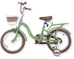 Buxibo - Kinderfiets voor Meisjes - Ibiza - 12 Inch - Groen