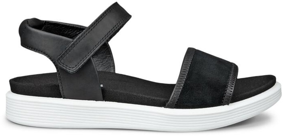 ECCO SOFT SANDAL W Dames Sandalen - Zwart