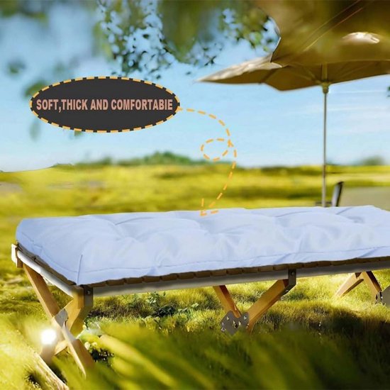 Waterdichte Tuinbankkussen 125x50 105x35 100x40cm Lang Zitkussen met Banden voor Tuinmeubelen 2/3 Zits Bankkussen 8cm Dik voor Erkers, Terras, Schommels & Veranda(A1,30x145x5cm