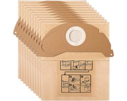 Stofzuigerzak voor Karcher WD2 MV2 A2000 A2003 A2064 A2099 Vervanging stofzakken 6.904-322 (Set 10)
