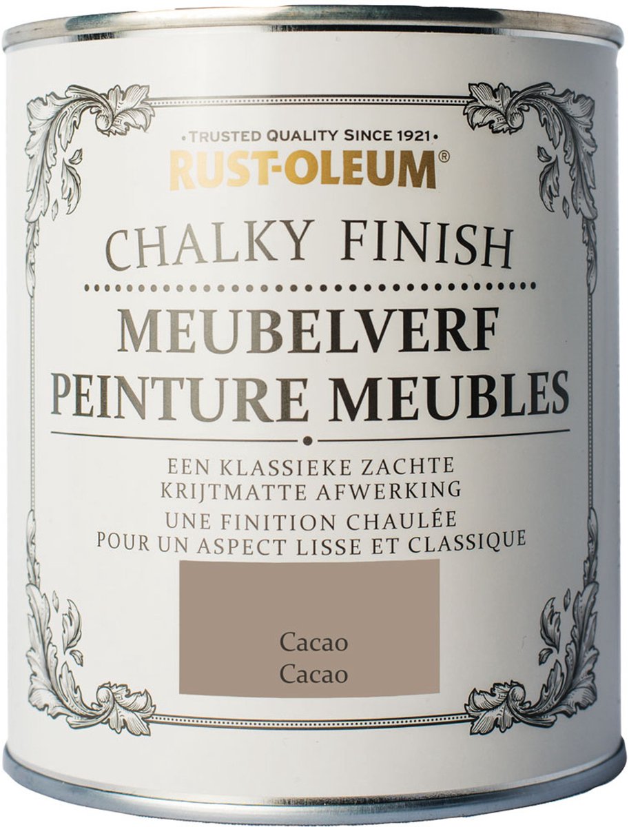 Rust-Oleum Chalky Finish Meubelverf Cacao 750ml