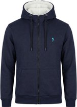 Hitman - 2-Pack - Cardigans pour hommes - Gilets d'entraînement - Gilets de jogging - 1 x Grijs foncé & 1 x Blauw - Taille M