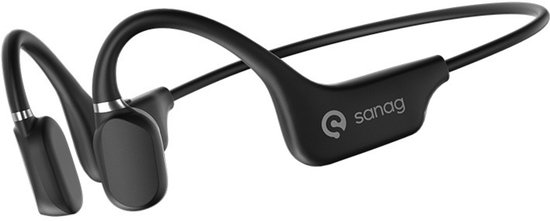 Song A5S Sport oortjes– Bone Conduction Headphone- Hardloop Hoofdtelefoon– Sport koptelefoon – Sport oordopjes - Draadloos – Bluetooth 5.0 - Waterbestendig – Lichtgewicht, Sportief & Veilig –Zwart