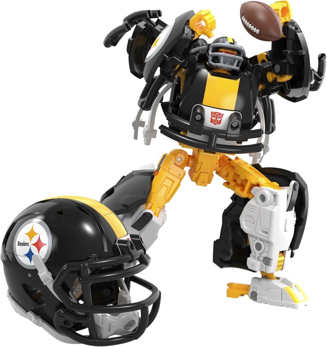Hasbro Transformers x NFL Action Figure Pittsburgh Steelers: Steelsmash 14 cm Action Figuur