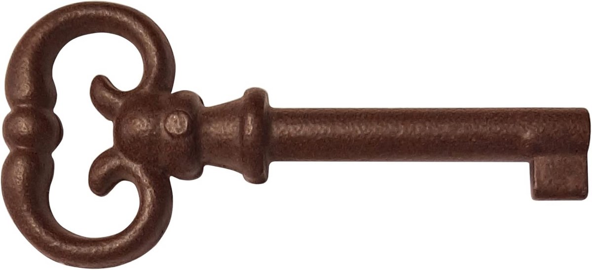 Decoratieve Antieke Sleutel - Rustiek Vintage Stijl - Zamak Metaal (Roestlook)