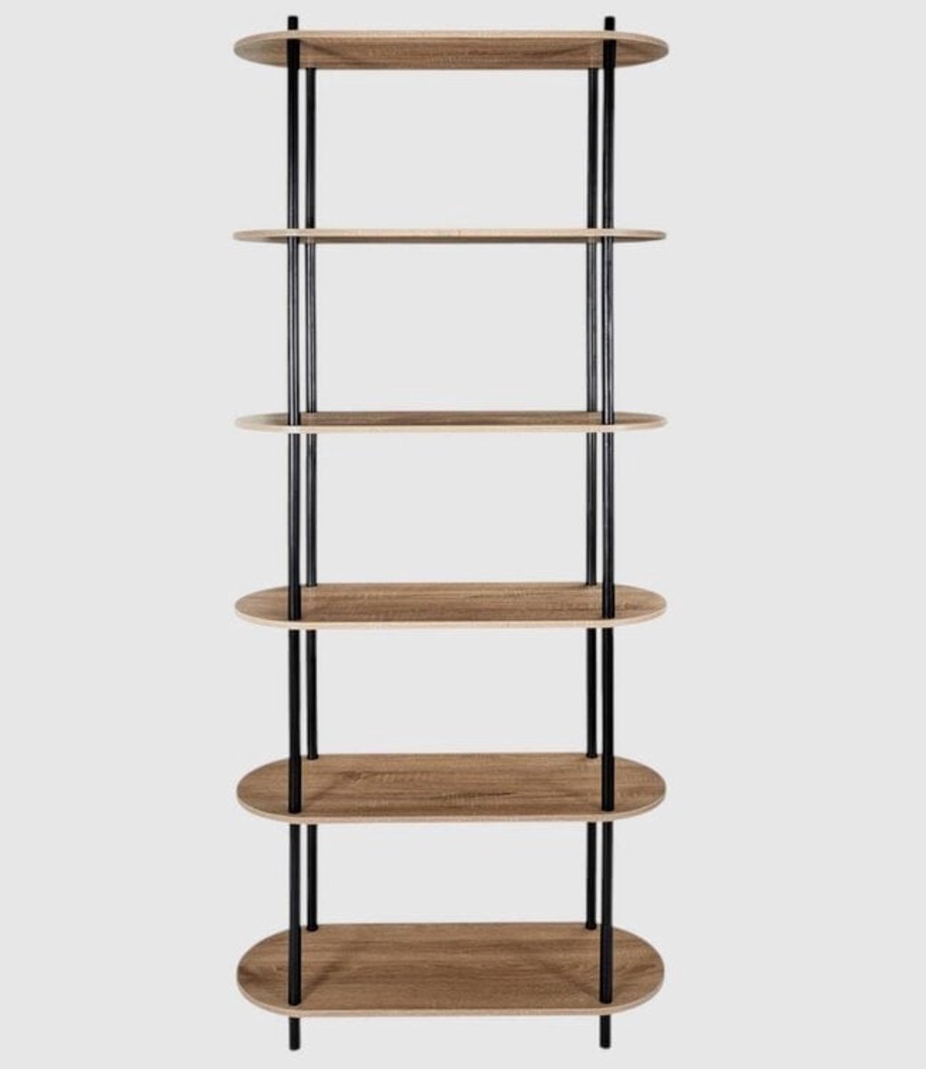 Cobe Stellingkast – 6 Planken – Grenenhout - 181cm