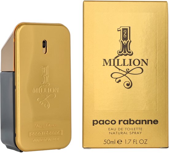 Paco Rabanne 1 Million 50 ml - Eau de Toilette - Herenparfum