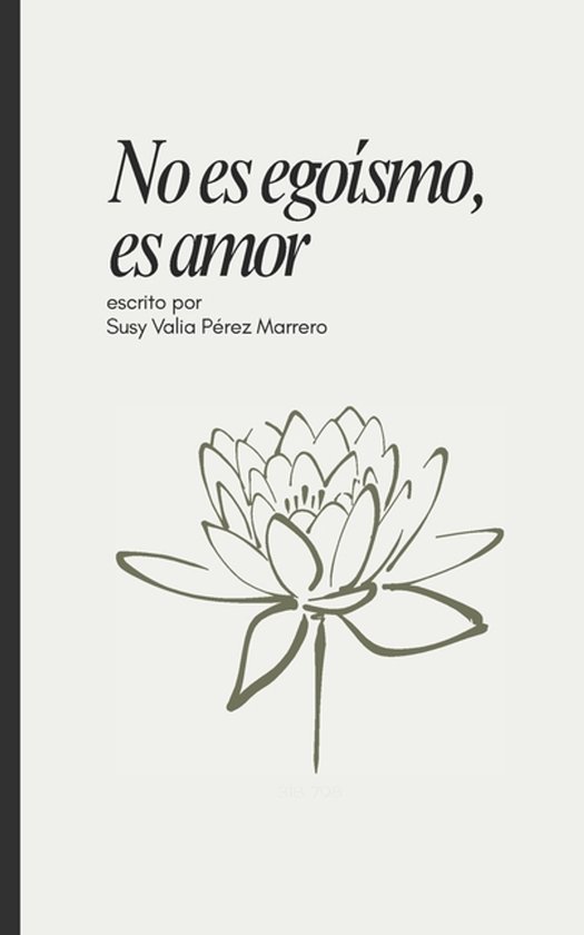 No es egoismo, es amor - cover