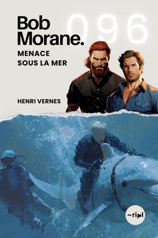 Bob Morane - Menace sous la Mer - cover
