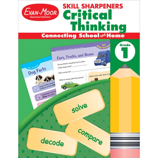Skill Sharpeners Critical Thinking, Grade 1 - cover