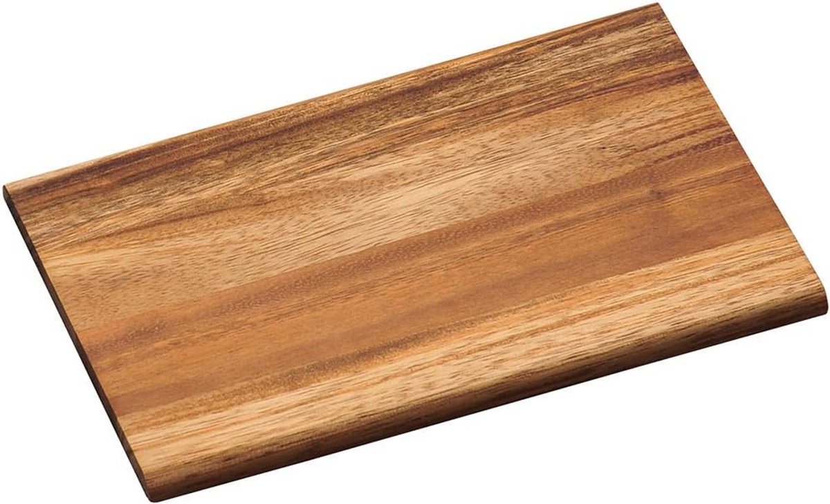 Acaciahouten broodplank 23 x 15 x 1 cm bruin ontbijt plank