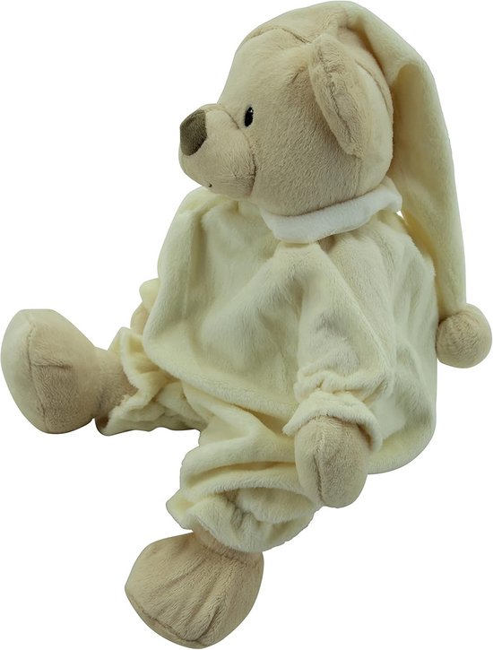 Zachte knuffelbeer 40 cm beige supersoft — afbeelding 2