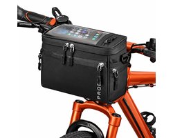 Stuurtas Fiets Waterdicht met Smartphonehouder
