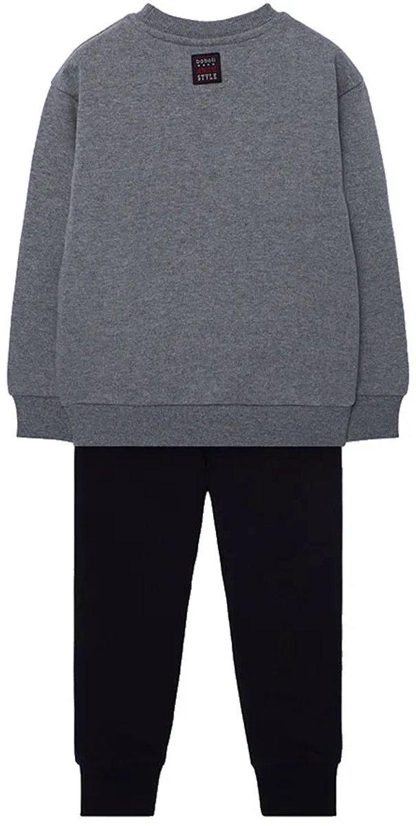 Boboli Fleece Trainingspak Grijs 6 Years Jongen