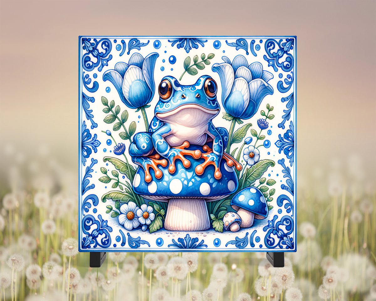 Delftsblauw tegeltje met dieren – Hollandse decoratie – blauw wit keramiek – ook als koffiemok - delfts blauw, Hollandse tegeltjes, dieren tegeltje, keramiek decoratie, typisch Nederlands cadeau.