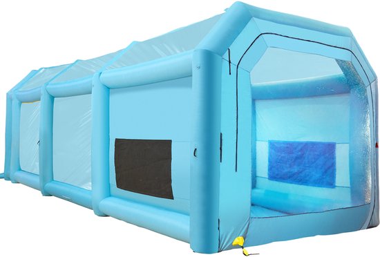 VEVOR Paint Booth Diy Spuitverf Spuitverf Bescherming Tent 10,75x3,9x3,47m Blauw van Merkloos — afbeelding 2