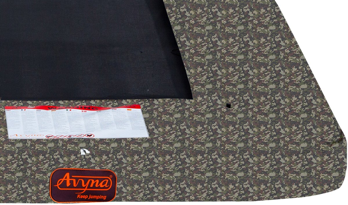 Beschermrand tbv trampoline Avyna PRO-LINE 275 x 190 - Camouflage