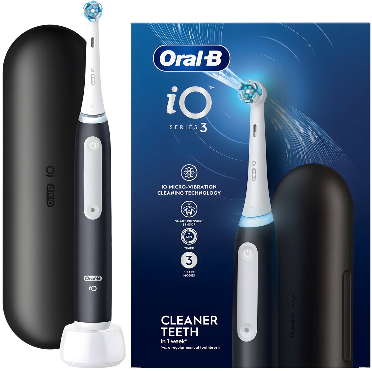 Oral-B iO Series 3 Elektrische Tandenborstel met Reisetui - Product - €81,90