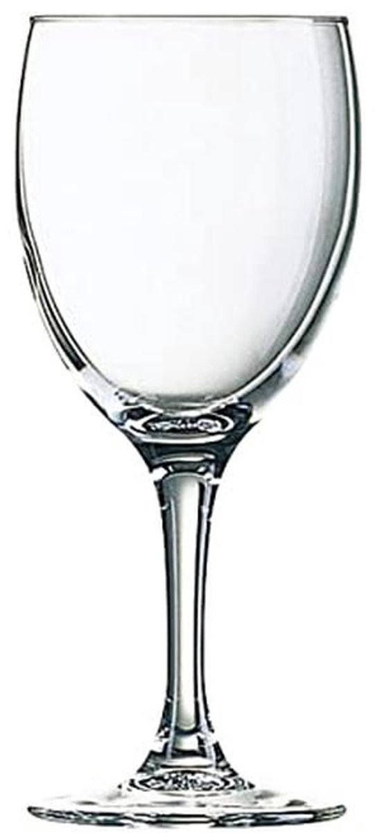 Elegante wijnglazen set van 12 - 145 ml, zonder vulmarkering