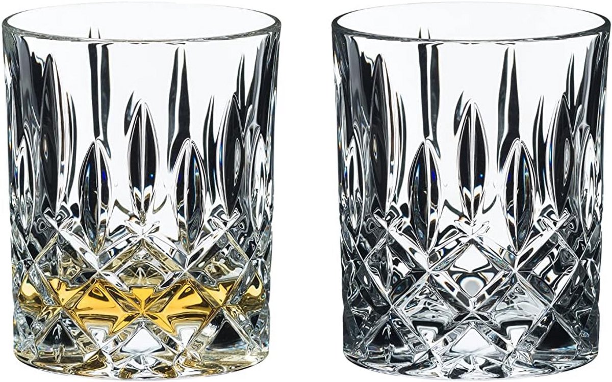 Whisky Glazen Tumbler Set van 2