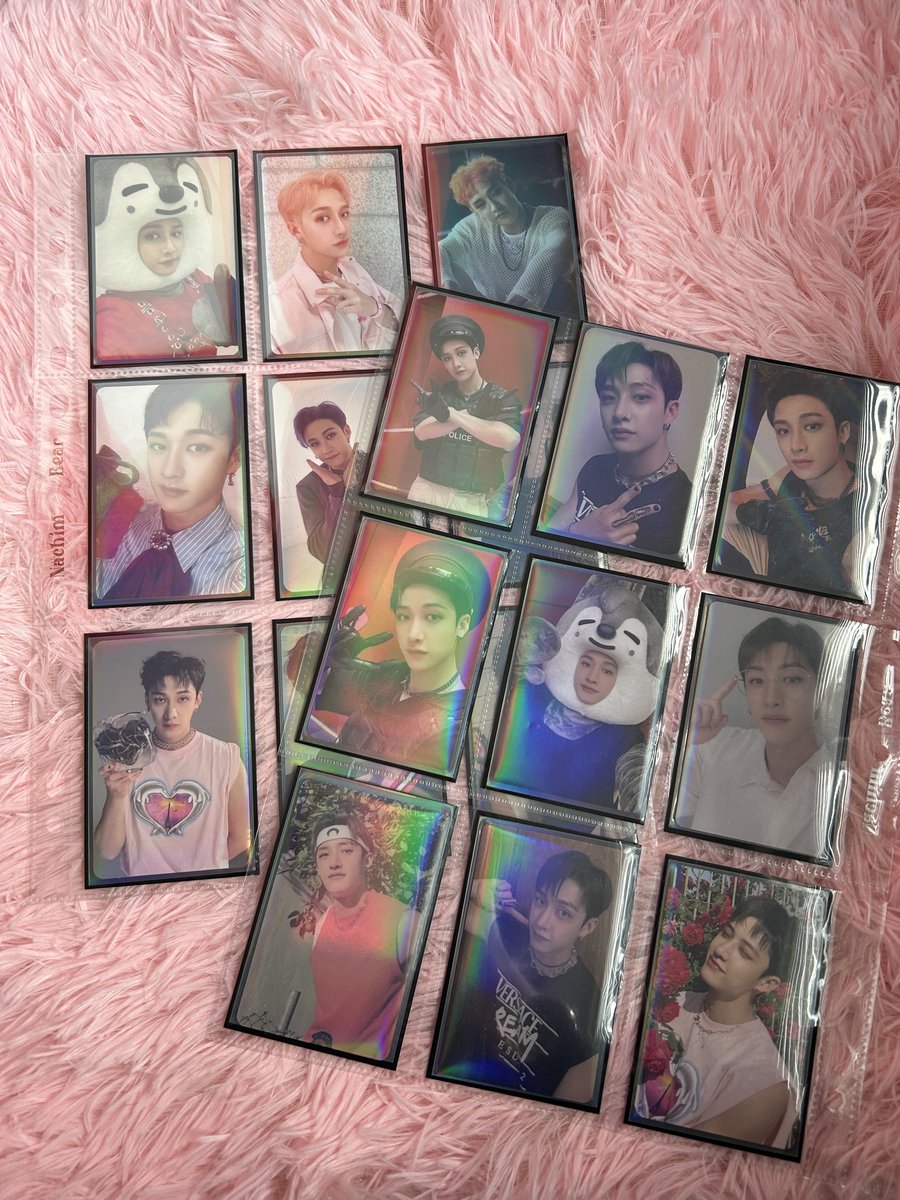 NachimBear K-Pop A4 SDouble Sided Standard Binder Pages
