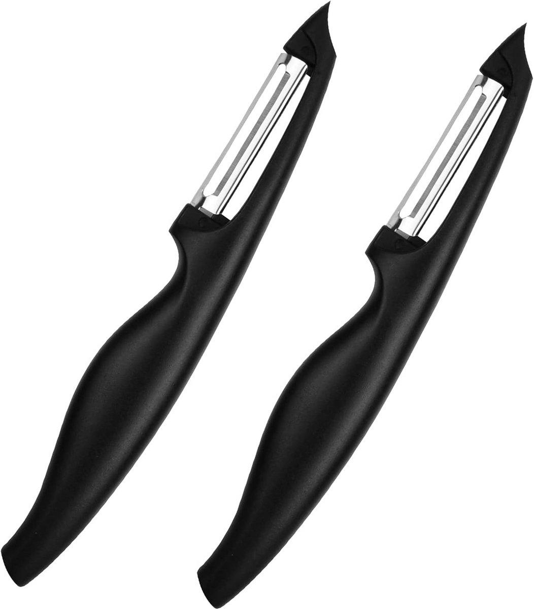 2-in-1 Groenteschiller en Julienneschiller RVS - Ergonomisch Keukengerei