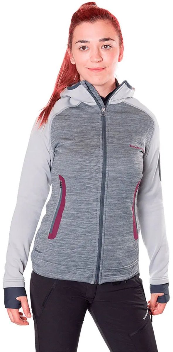 Trangoworld Asiego Gore-tex® Fleece Met Kap Grijs XS Vrouw