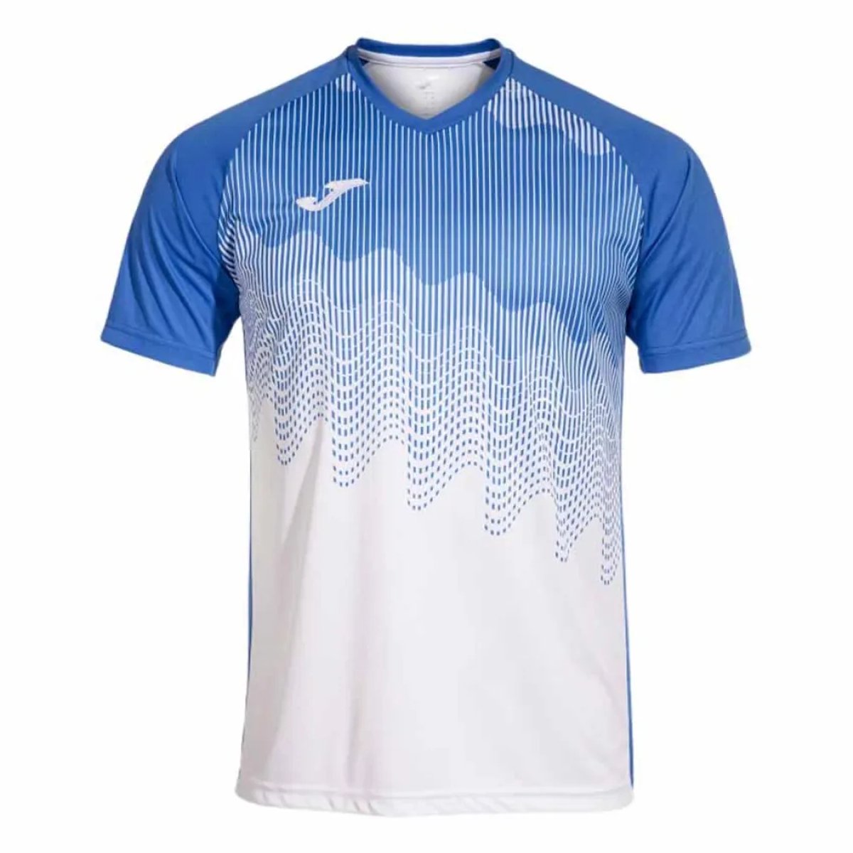 Joma Tiger Vi T-shirt Met Korte Mouwen Blauw 3XL Man
