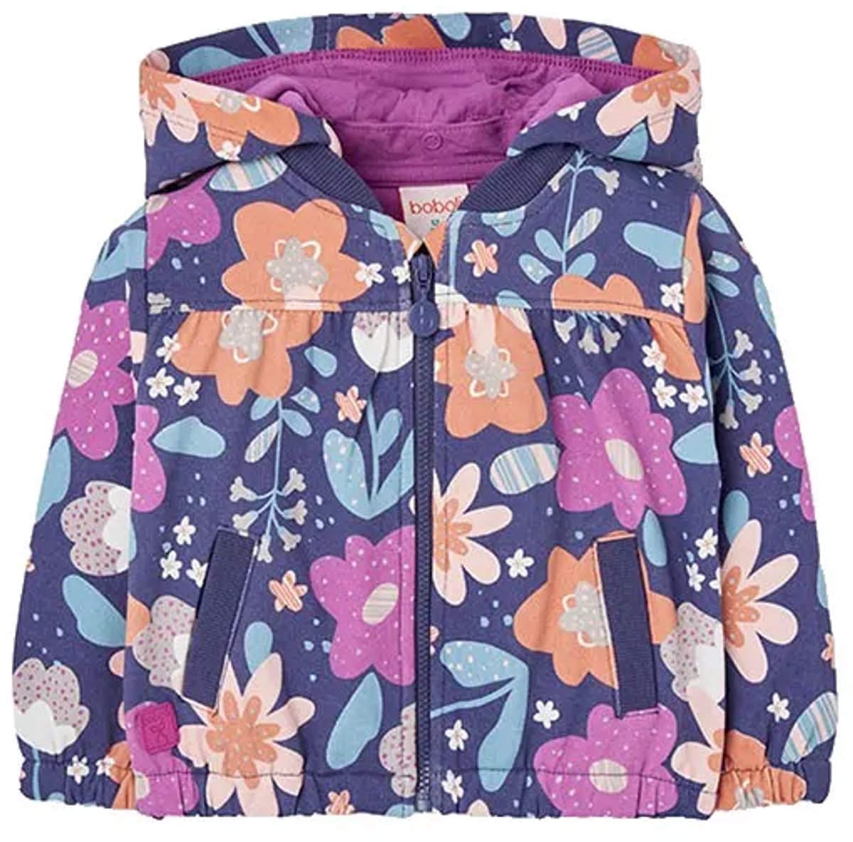 Boboli Fleece Floral Jas 3 Years Meisjes Flower Print