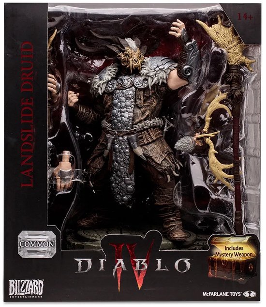 Mcfarlane Toys Diablo Iv Druïdefiguur 15 Cm Bruin Kinderen | bol