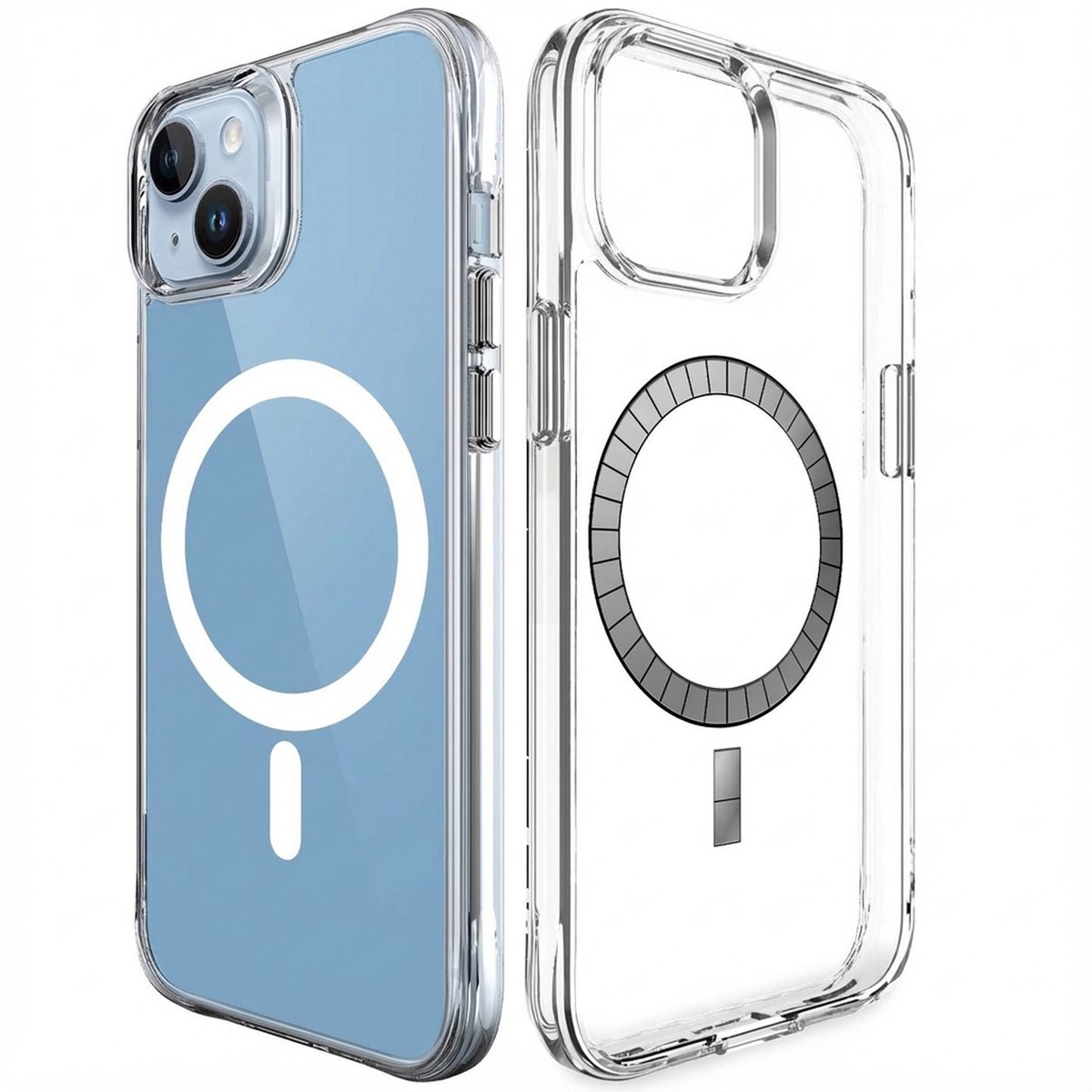 imoshion Hoesje - Geschikt voor iPhone 14 - geschikt voor MagSafe case - Transparant